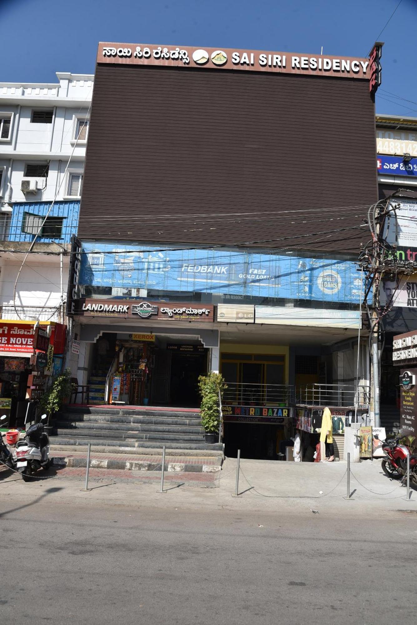 Sri Sai Residency Hotel Tumkur Exterior photo